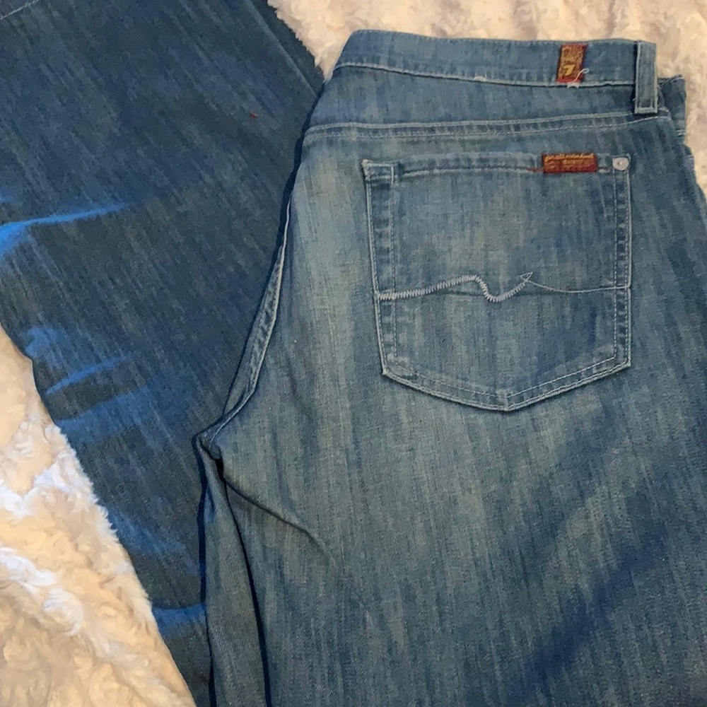 7 For All Mankind DOJO flare jeans sz 32